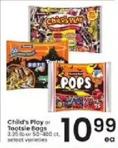 Albertsons Child's Play or Tootsie Bags offer