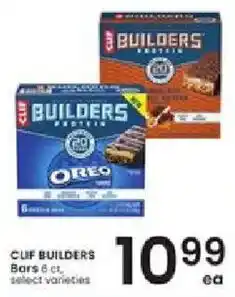 Albertsons Clif Builders Bars offer