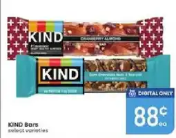 Albertsons Kind Bars select varieties offer