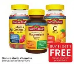Albertsons Nature Made Vitamins offer