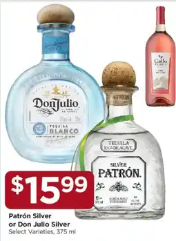 Food 4 Less Patrón Silver or Don Julio Silver offer