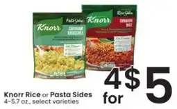 Albertsons Knorr Rice or Pasta Sides offer