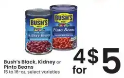 Albertsons Bush's Black, Kidney or Pinto Beans offer