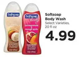 Food 4 Less Softsoap body wash offer