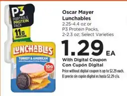 Food 4 Less Oscar Mayer Lunchables offer