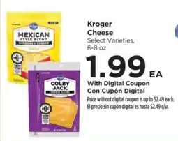 Food 4 Less Kroger Cheese offer