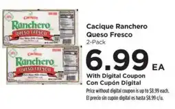 Food 4 Less Cacique ranchero queso fresco offer
