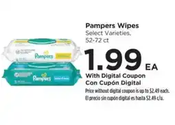Food 4 Less Pampers Wipes offer