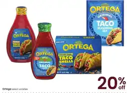 Albertsons Ortega select varieties offer