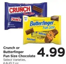 Food 4 Less Crunch or Butterfinger Fun Size Chocolate offer