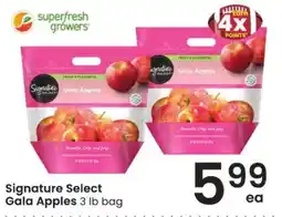 Albertsons Signature Select Gala Apples offer
