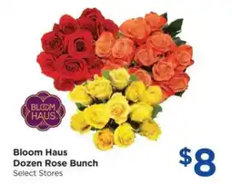 Food 4 Less Bloom Haus Dozen Rose Bunch offer
