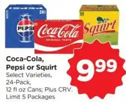 Food 4 Less Coca-Cola, Pepsi or Squirt offer