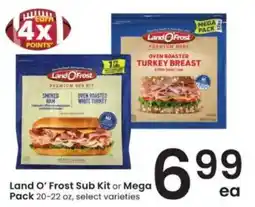 Albertsons Land O' Frost Sub Kit or Mega Pack offer
