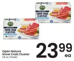 Albertsons Open Nature Snow Crab Cluster offer