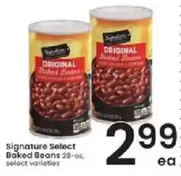 Albertsons Signature Select Baked Beans offer