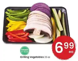 Albertsons Made in-store Grilling Vegetables offer