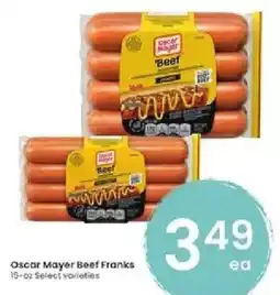 Albertsons Oscar Mayer Beef Franks offer