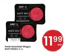 Albertsons Fresh American Wagyu Beef Patties offer