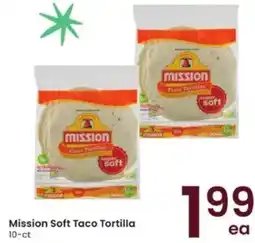 Albertsons Mission Soft Taco Tortilla offer