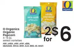 Albertsons O Organics Organic Popcorn offer