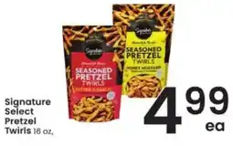 Albertsons Signature Select Pretzel Twirls offer
