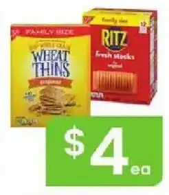 Albertsons Wheat Thins Original offer