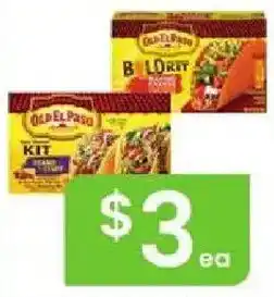 Albertsons Old El Paso Bold Rit Kit offer