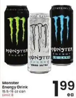 Albertsons Monster Energy Drink offer