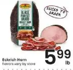 Albertsons Eckrich Ham offer