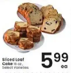 Albertsons Sliced Loaf Cake offer