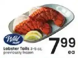 Albertsons Wild caught Lobster Tails offer