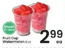 Albertsons Fruit Cup Watermelon offer