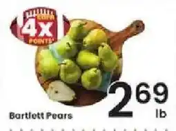 Albertsons Bartlett Pears offer