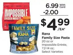 Fred Meyer Rana Family Size Pasta offer