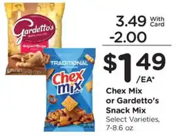 Fred Meyer Chex Mix or Gardetto's Snack Mix offer
