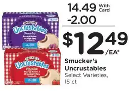 Fred Meyer Smucker's Uncrustables offer