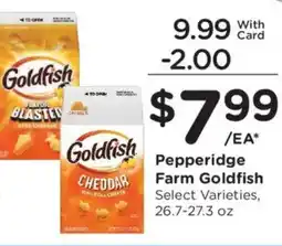 Fred Meyer Pepperidge Farm Goldfish offer