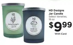 Fred Meyer HD Designs Jar Candle offer