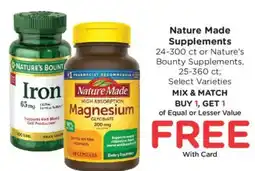Fred Meyer Nature Made Magnesium offer