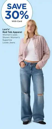 Fred Meyer Levi's Red Tab Apparel offer