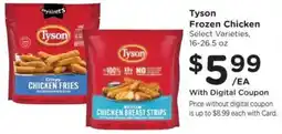 Fred Meyer Tyson frozen chicken breast strips offer