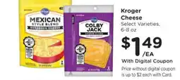 Fred Meyer Kroger Cheese offer
