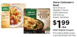 Fred Meyer Marie Callender's Bowl offer