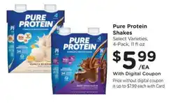 Fred Meyer Pure Protein Complete Protein Shake offer