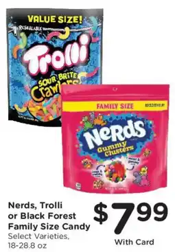 Fred Meyer Nerds or Trolli Family Size Candy offer