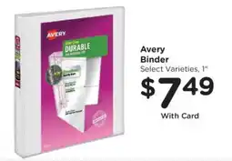 Fred Meyer Avery binder offer