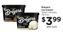 Fred Meyer Breyers ice cream offer