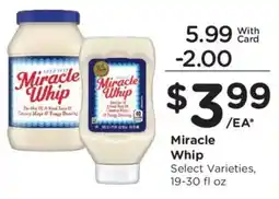 Fred Meyer Miracle Whip offer