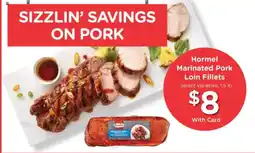 Fred Meyer Hormel marinated pork loin fillets offer